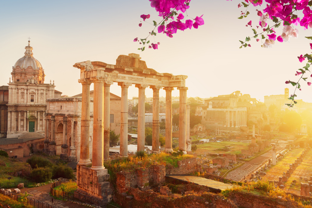 Roman Ruins in Rome